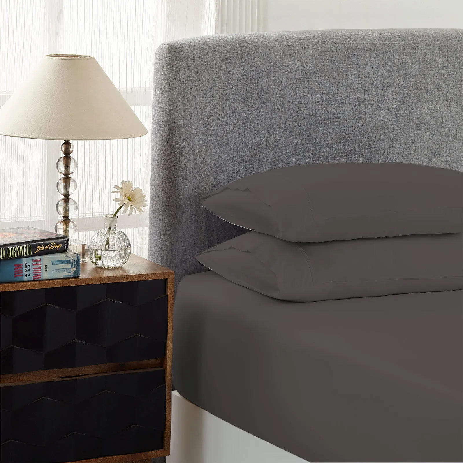 1500 Thread Count Cotton Rich King Sheet Set 3 Piece - Royal Comfort