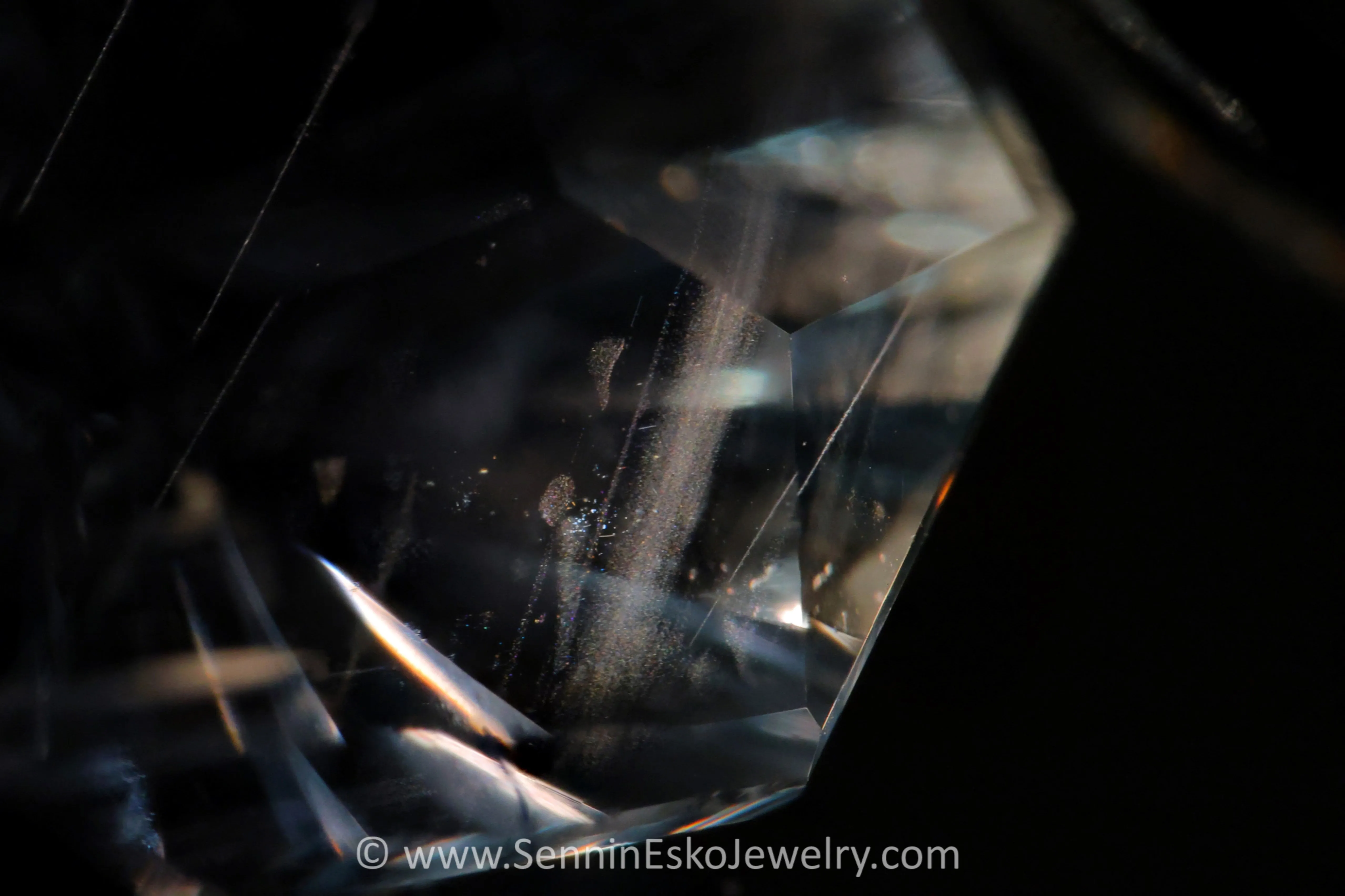 2ct Steely Teal Montana Sapphire Hexagon - 8.7x7.7mm - Galaxy Cut