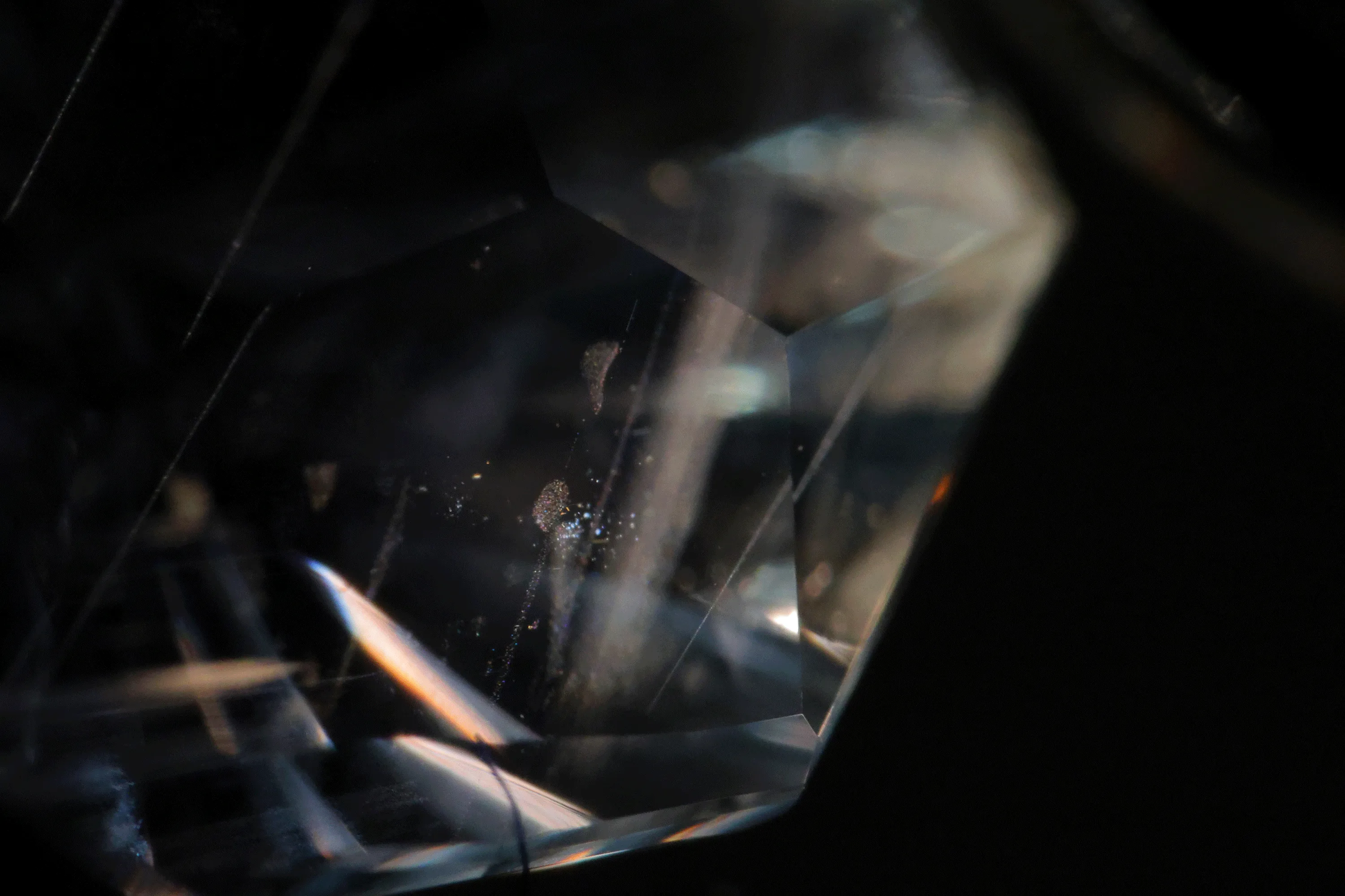 2ct Steely Teal Montana Sapphire Hexagon - 8.7x7.7mm - Galaxy Cut