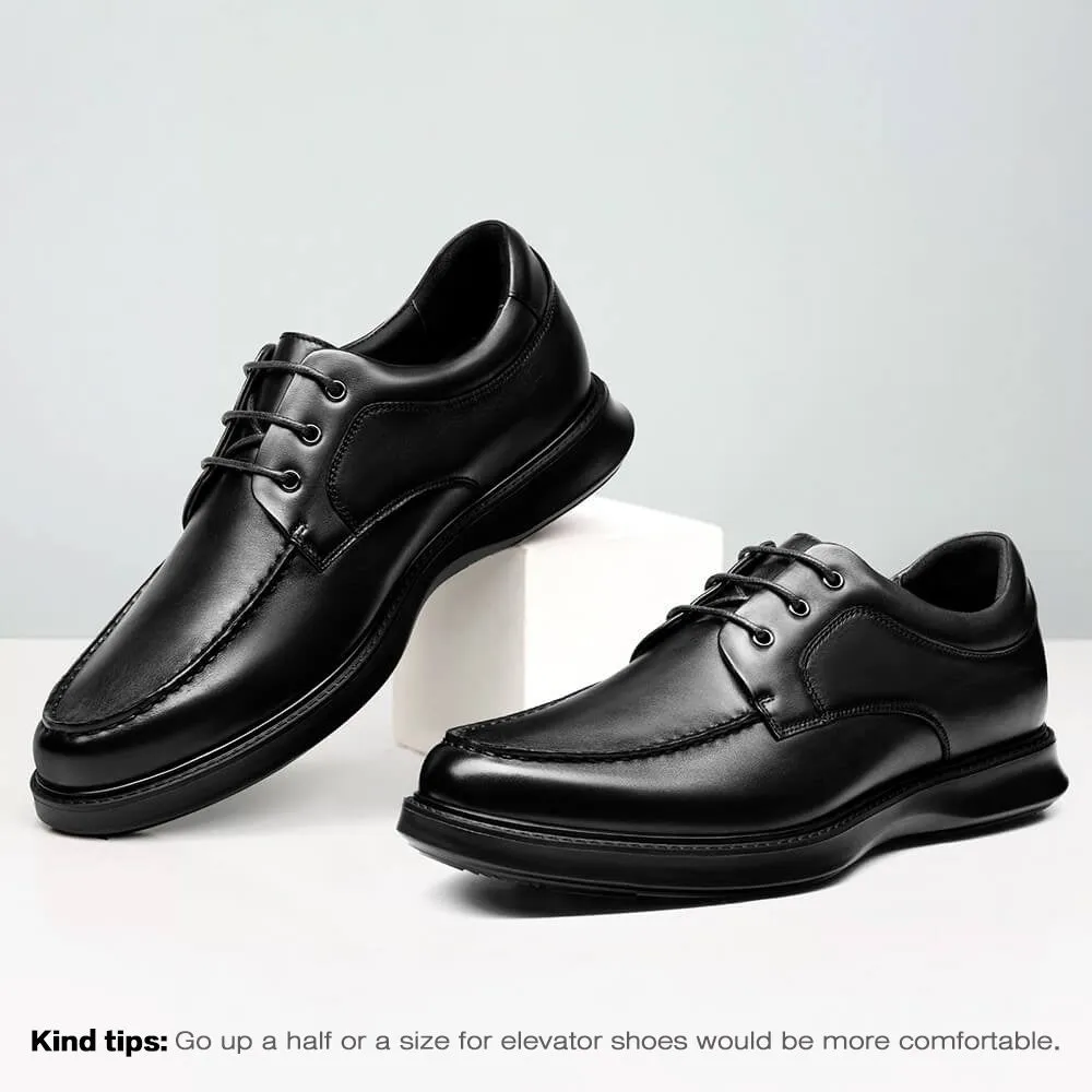 6 CM / 2.36 Inches CMR CHAMARIPA Height Increasing Shoes Wide Men's Height Increasing Dress Shoes - Elevate Your Style with 2.36 Inches of Extra Height