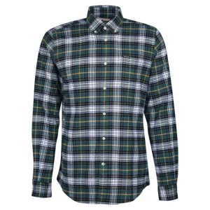 Barbour Alderton Mens Tailored Shirt - Green
