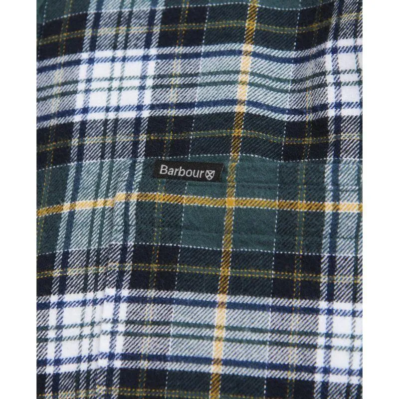 Barbour Alderton Mens Tailored Shirt - Green