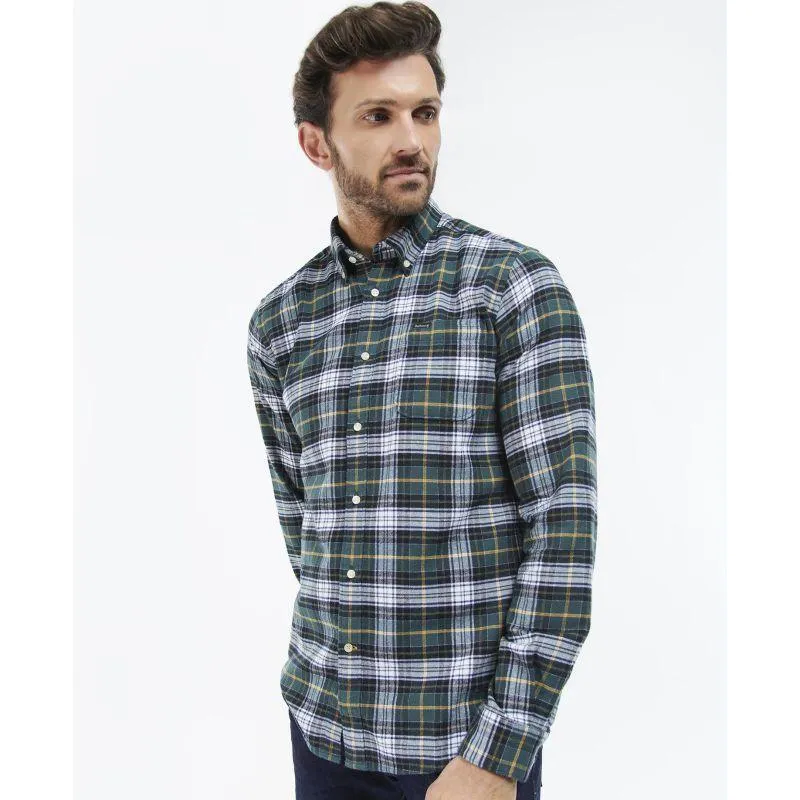Barbour Alderton Mens Tailored Shirt - Green