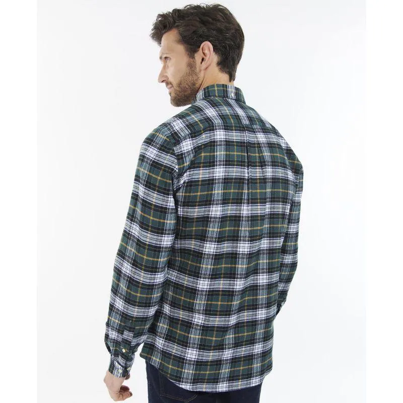 Barbour Alderton Mens Tailored Shirt - Green