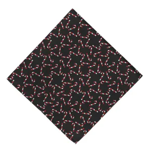 Candy Cane Pocket Square