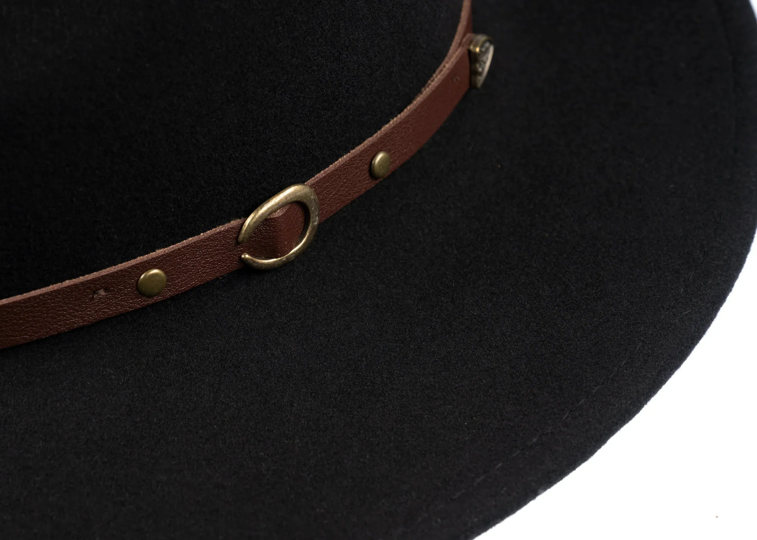 CHRISTYS' Crushable Wool Felt Safari Hat - Black