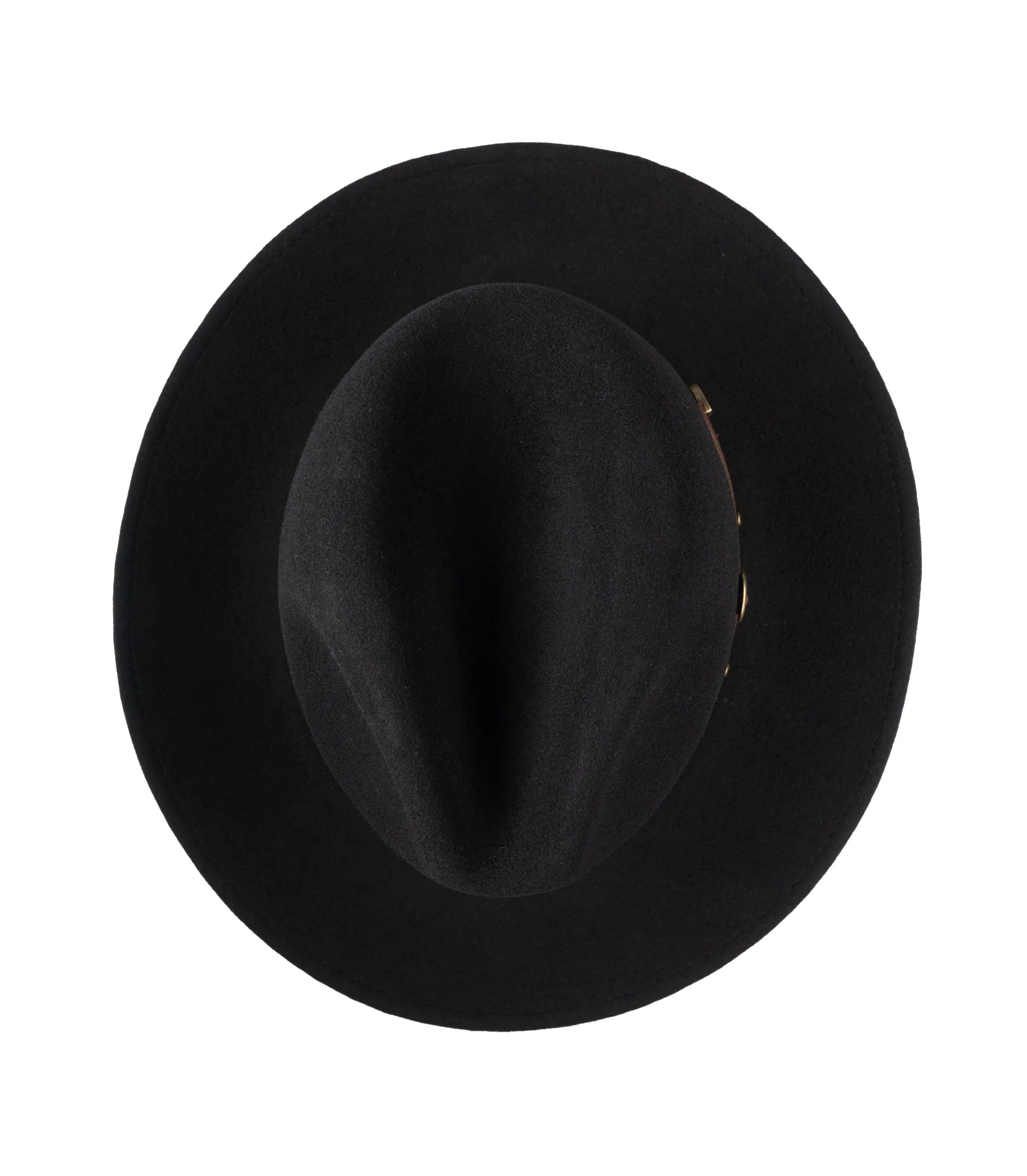 CHRISTYS' Crushable Wool Felt Safari Hat - Black