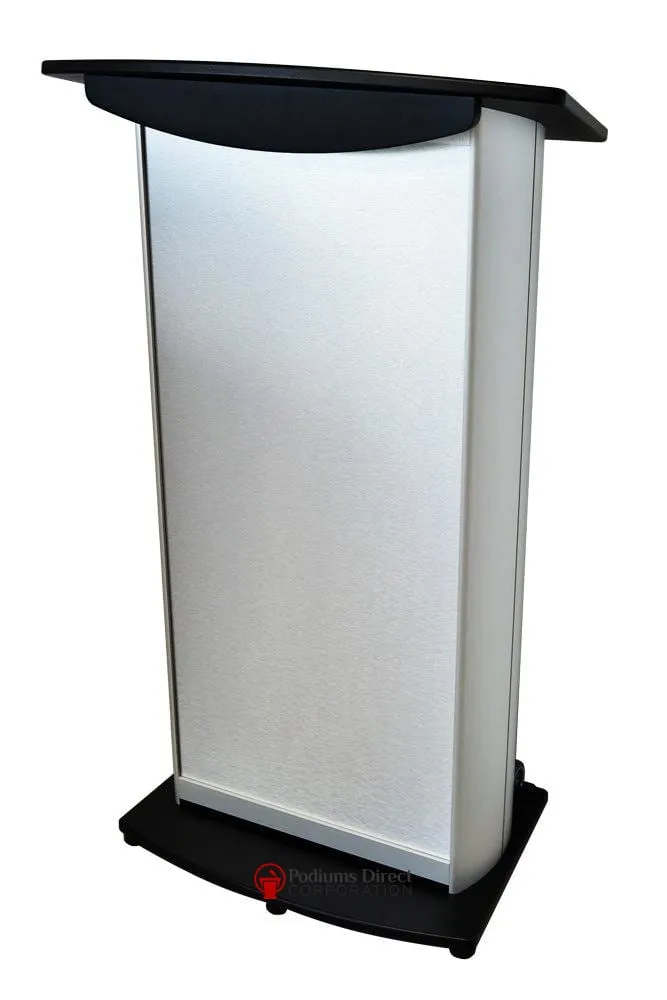 Contemporary Lectern and Podium H2 Standard Aluminum Lectern - FREE SHIPPING!