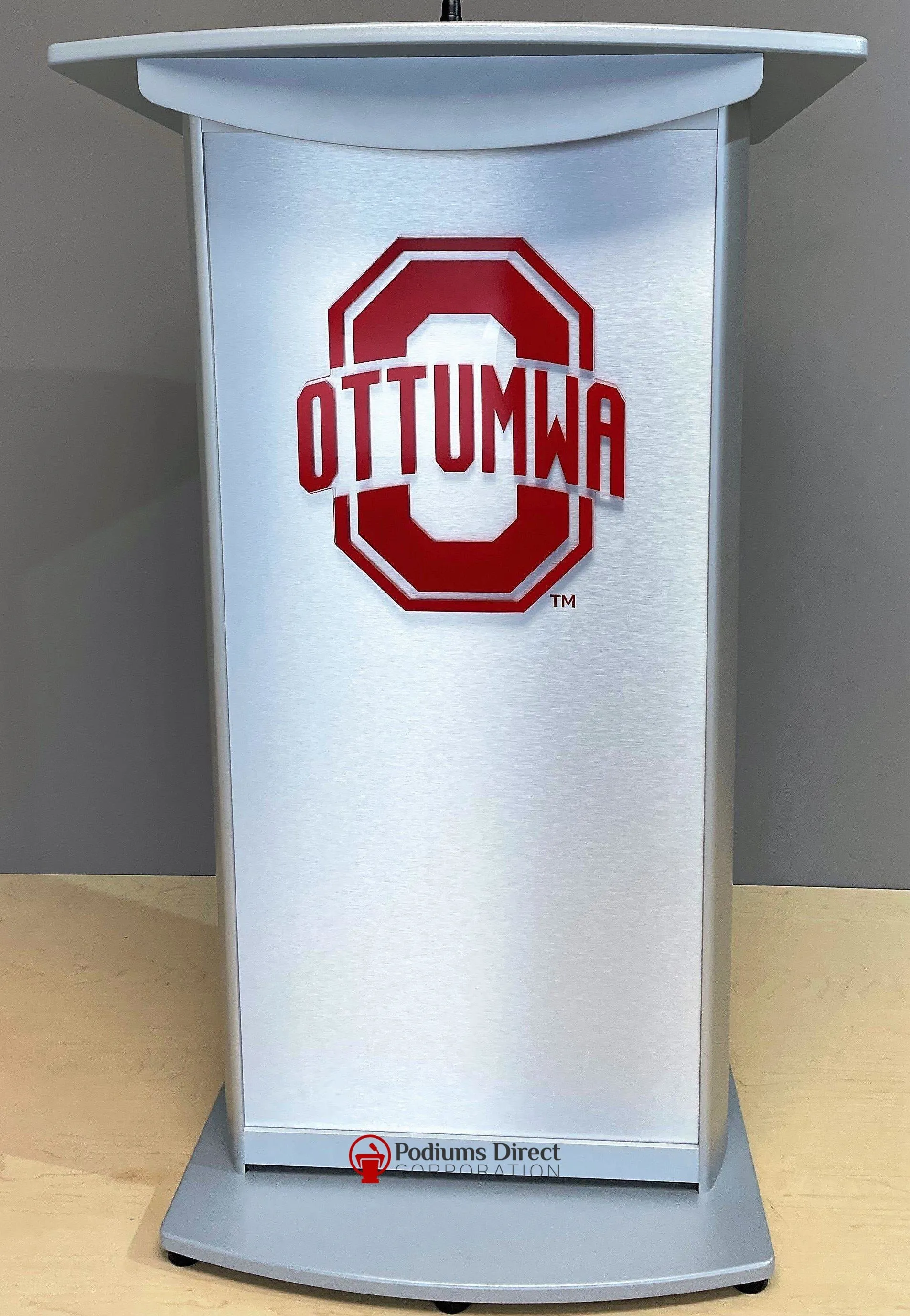 Contemporary Lectern and Podium H2 Standard Aluminum Lectern - FREE SHIPPING!