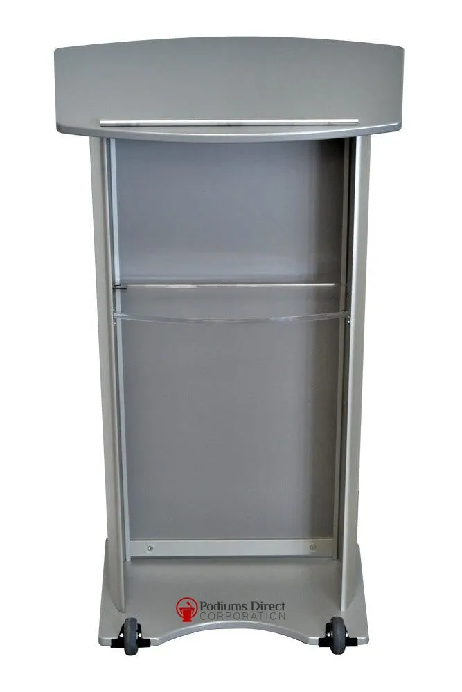 Contemporary Lectern and Podium H2 Standard Aluminum Lectern - FREE SHIPPING!