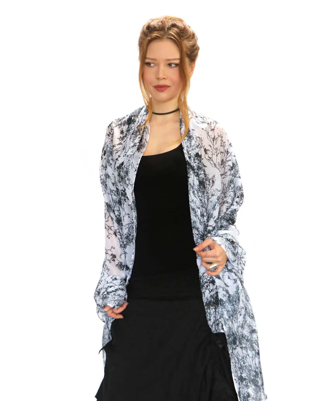 Daneh Floral Scarf