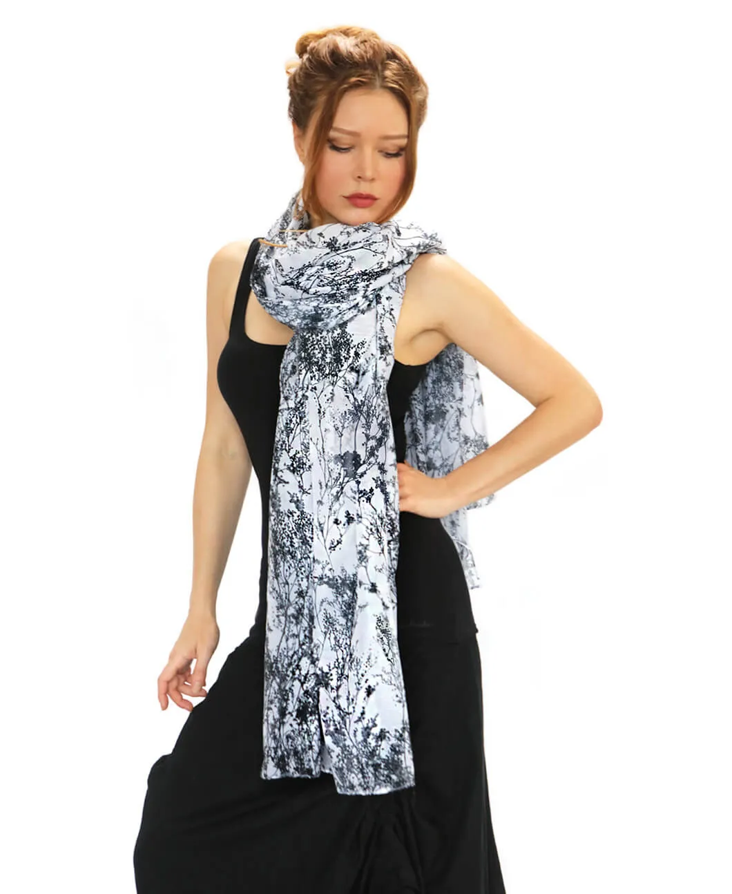 Daneh Floral Scarf