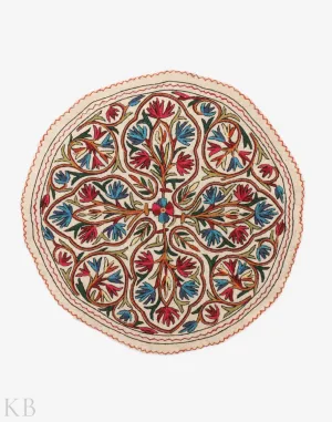 Diwan-e-Khas Quatrefoil Kashmiri Chinar Namda