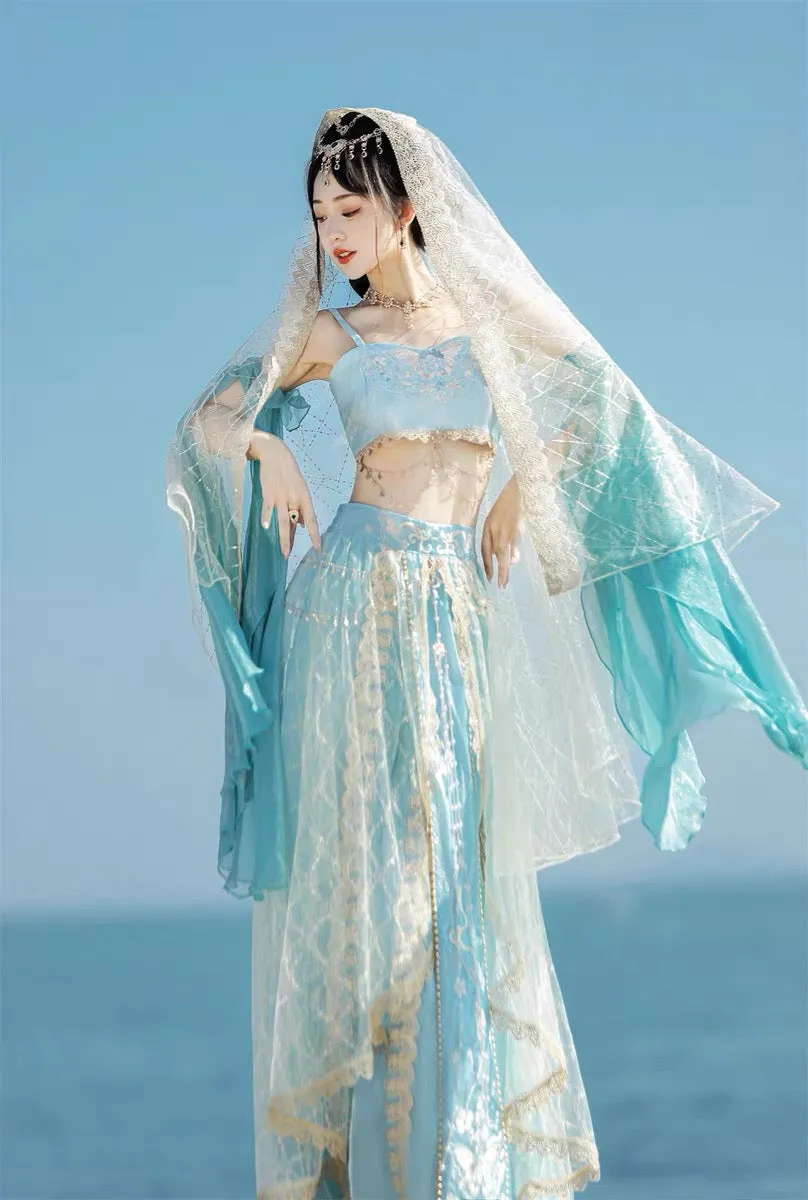 Dunhuang Fairies, Feitian Style Hanfu, Western Goddess 西域神女