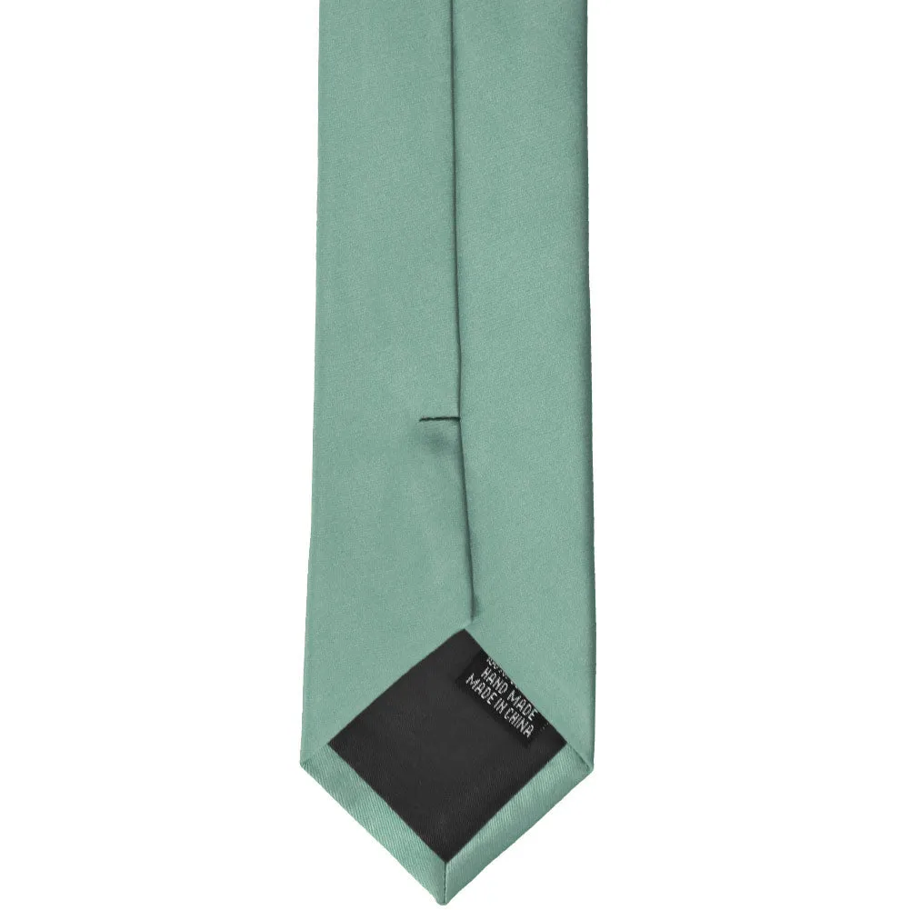 Eucalyptus Premium Slim Necktie, 2.5" Width