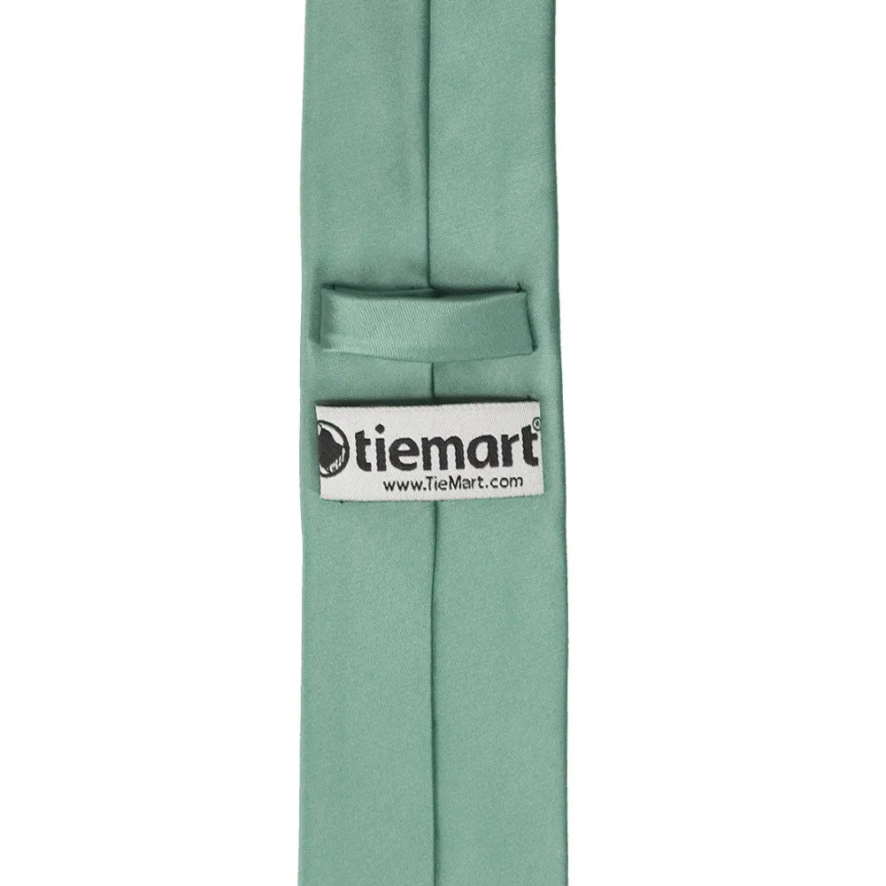Eucalyptus Premium Slim Necktie, 2.5" Width