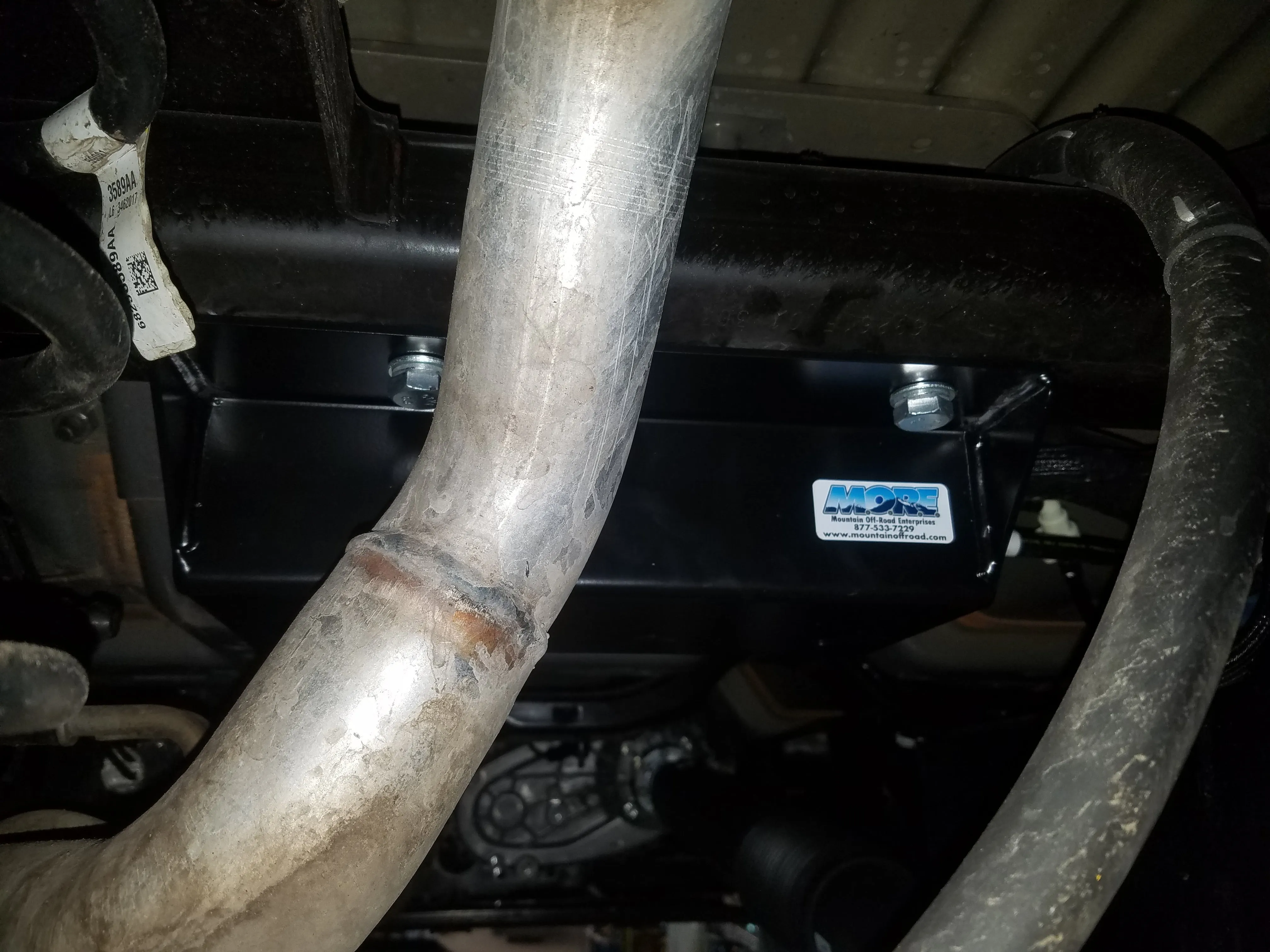 Evap Hose & Vapor Tube Shield for Jeep Wrangler JL (2018 ) with 3.6L