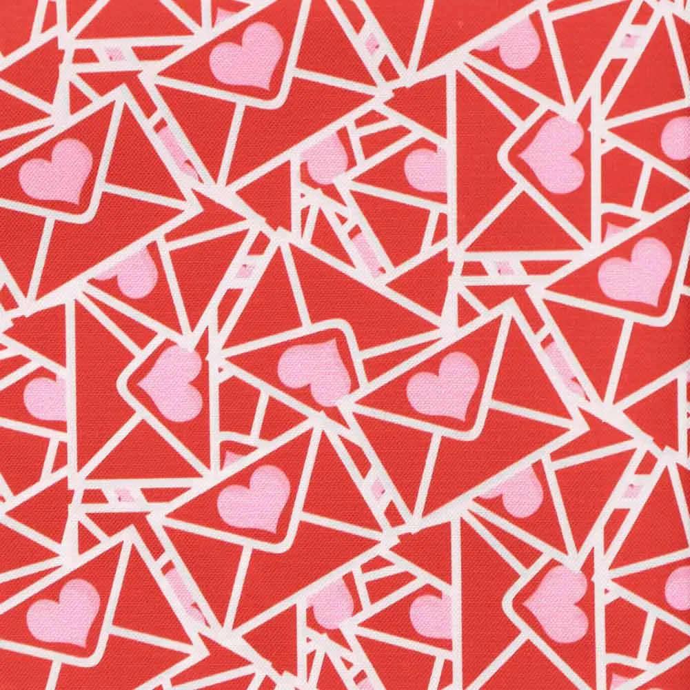 Love Letter Slim Necktie, 2.5" Width