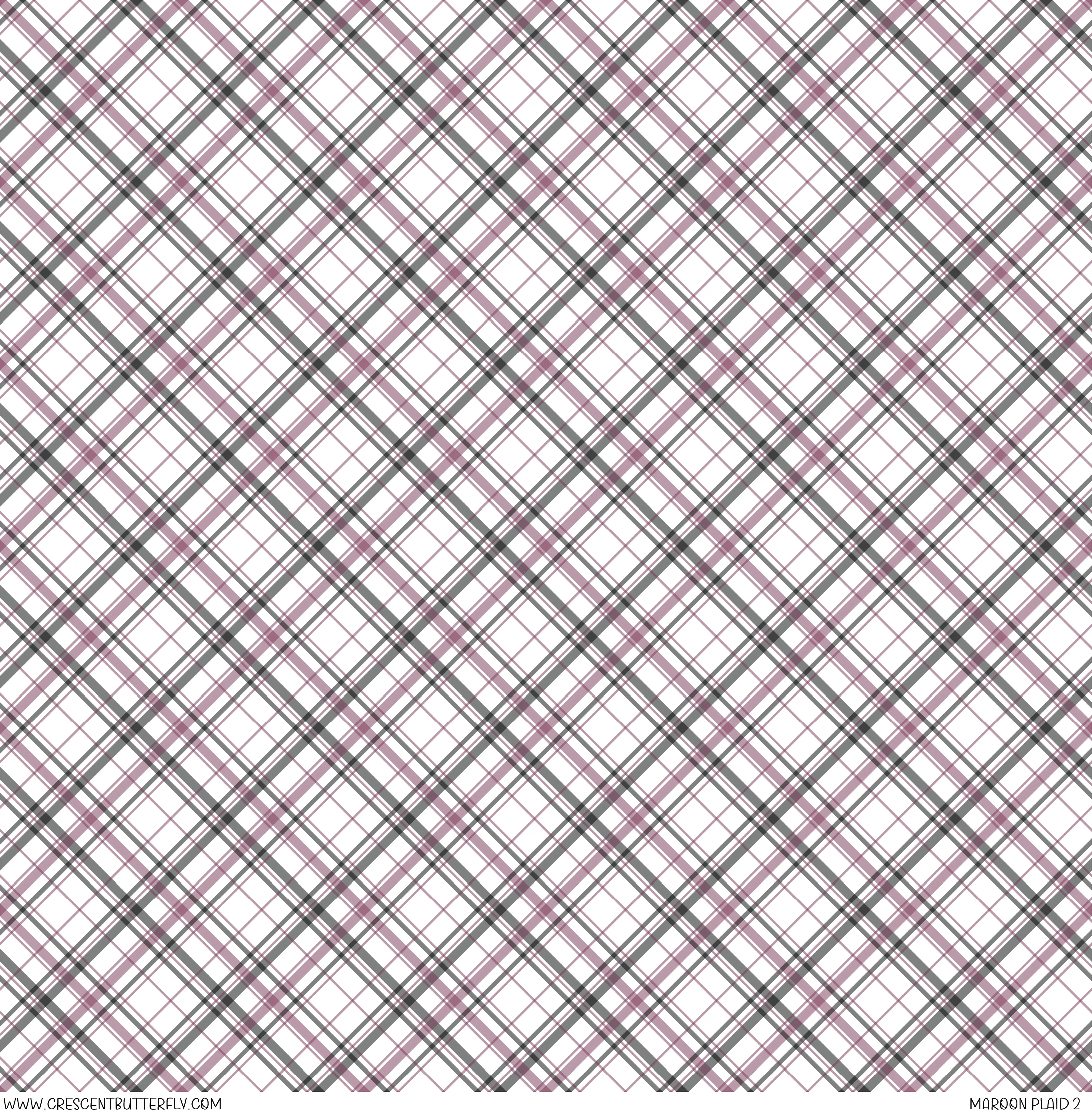 Maroon Plaid 2 Vinyl Sheet/Wrap