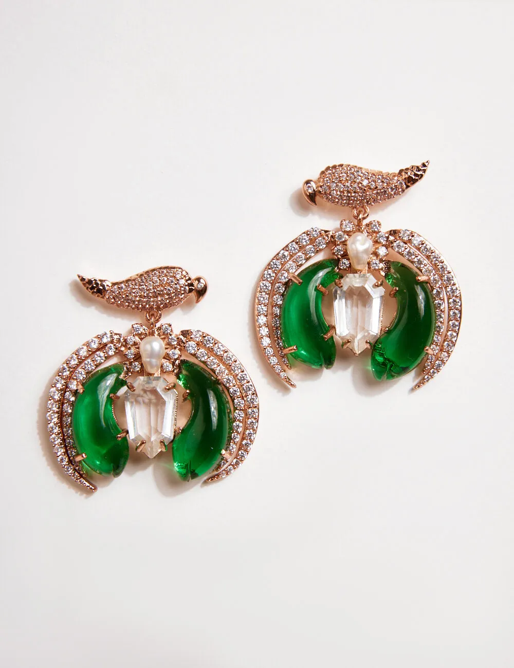 Masoom Minawala Wearing Le Palmier Earrings