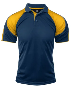 Mens Murray Polo Navy/Gold