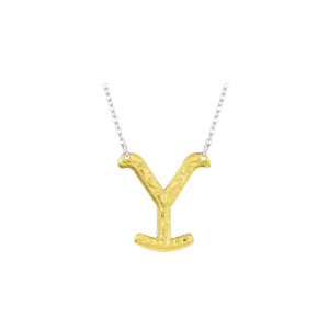 Montana Silversmiths Yellowstone Brand Gold Necklace