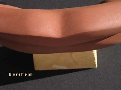 On HOLD ~ Lip Service Big Mouth Tie Business Pun Mixed Stone Sculpture