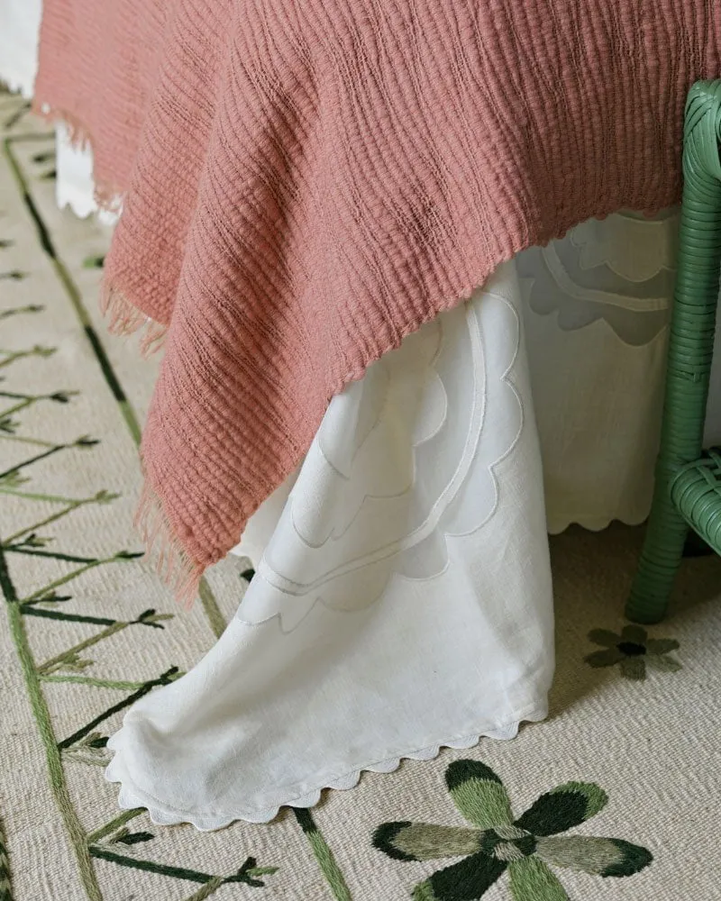 Ori Wool Throw - Koi Pink