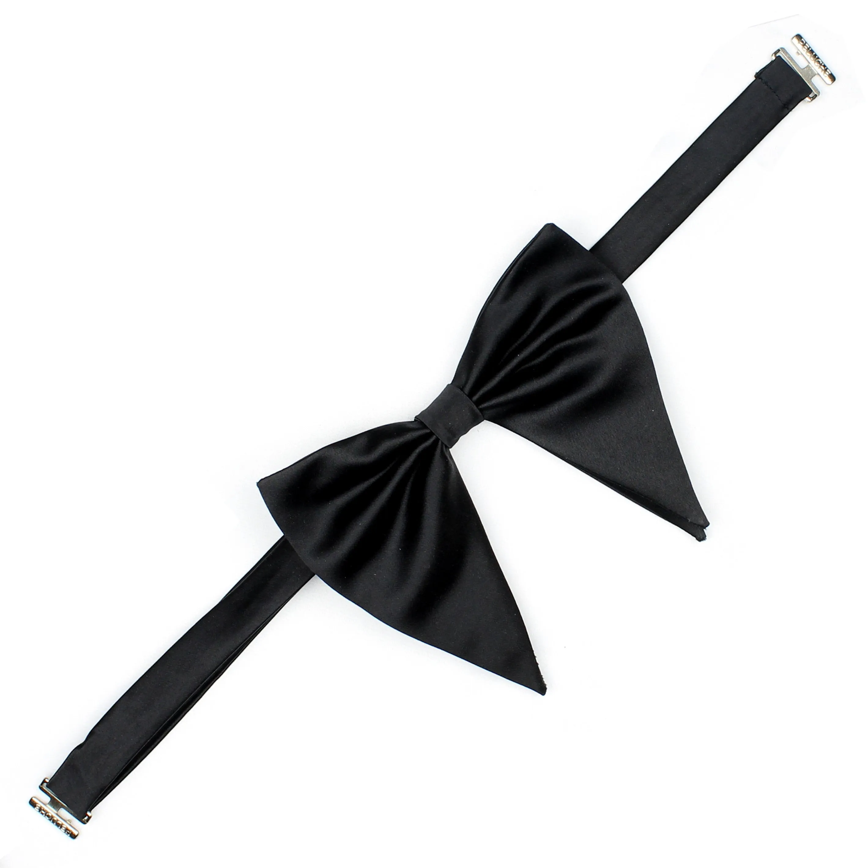 Peluche Black Butterfly Cotton Bow Tie For Men