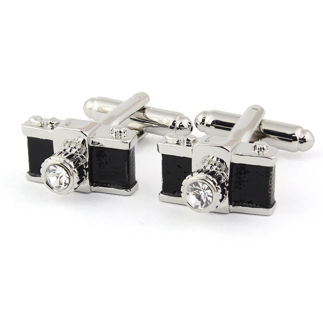 Peluche Camera Cufflinks for Men