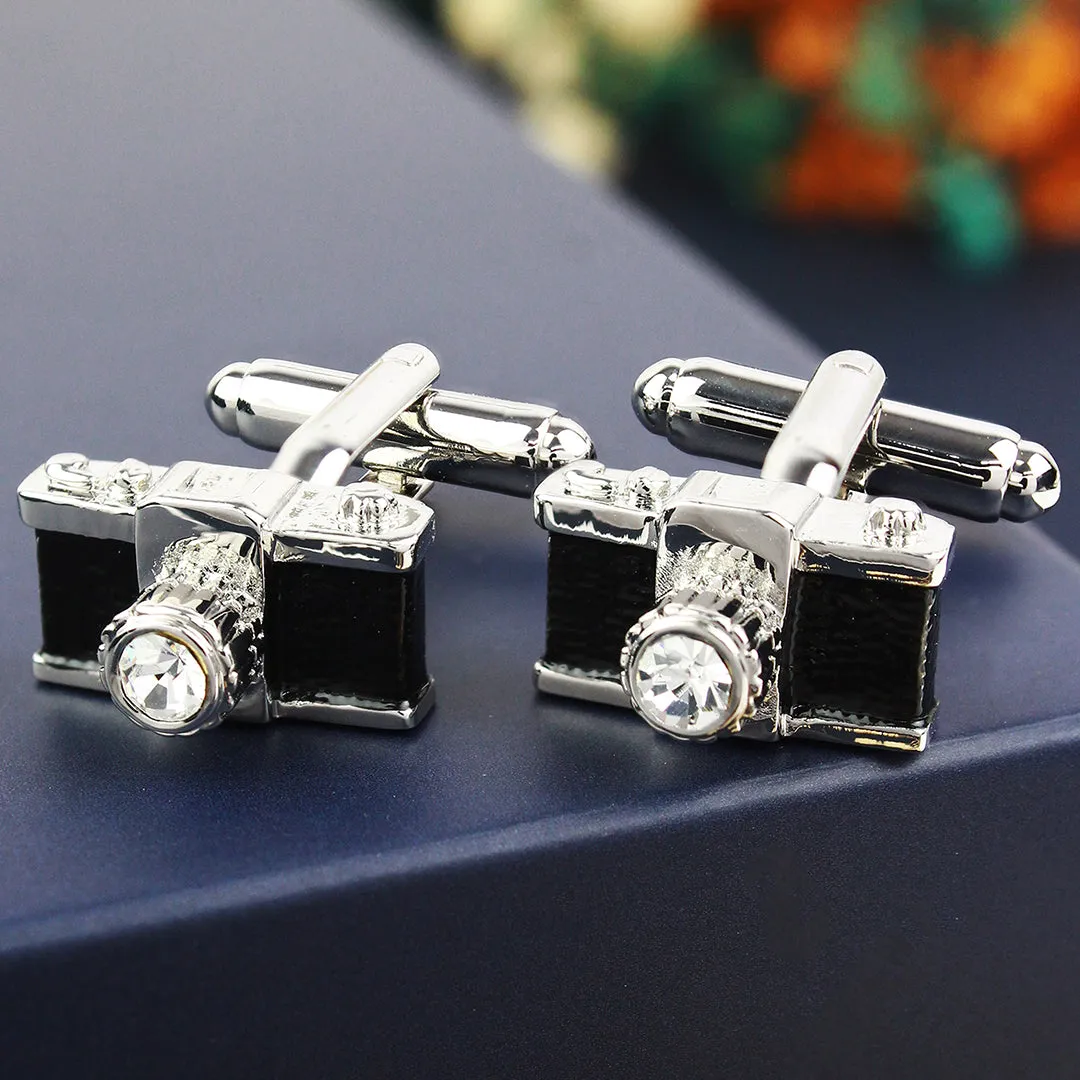 Peluche Camera Cufflinks for Men