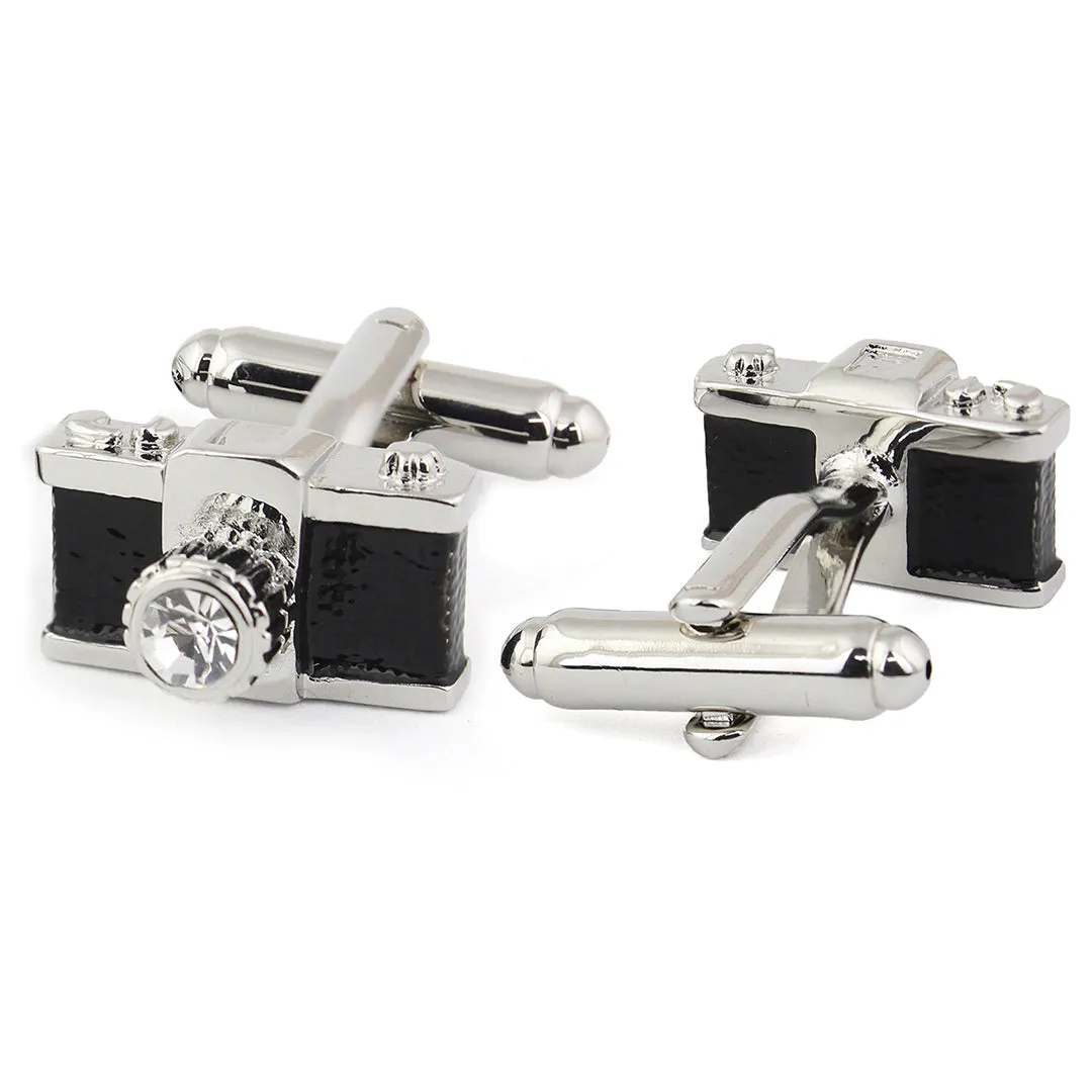 Peluche Camera Cufflinks for Men