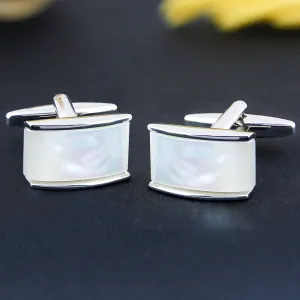Peluche Naturalist Mother of Pearl Cufflinks