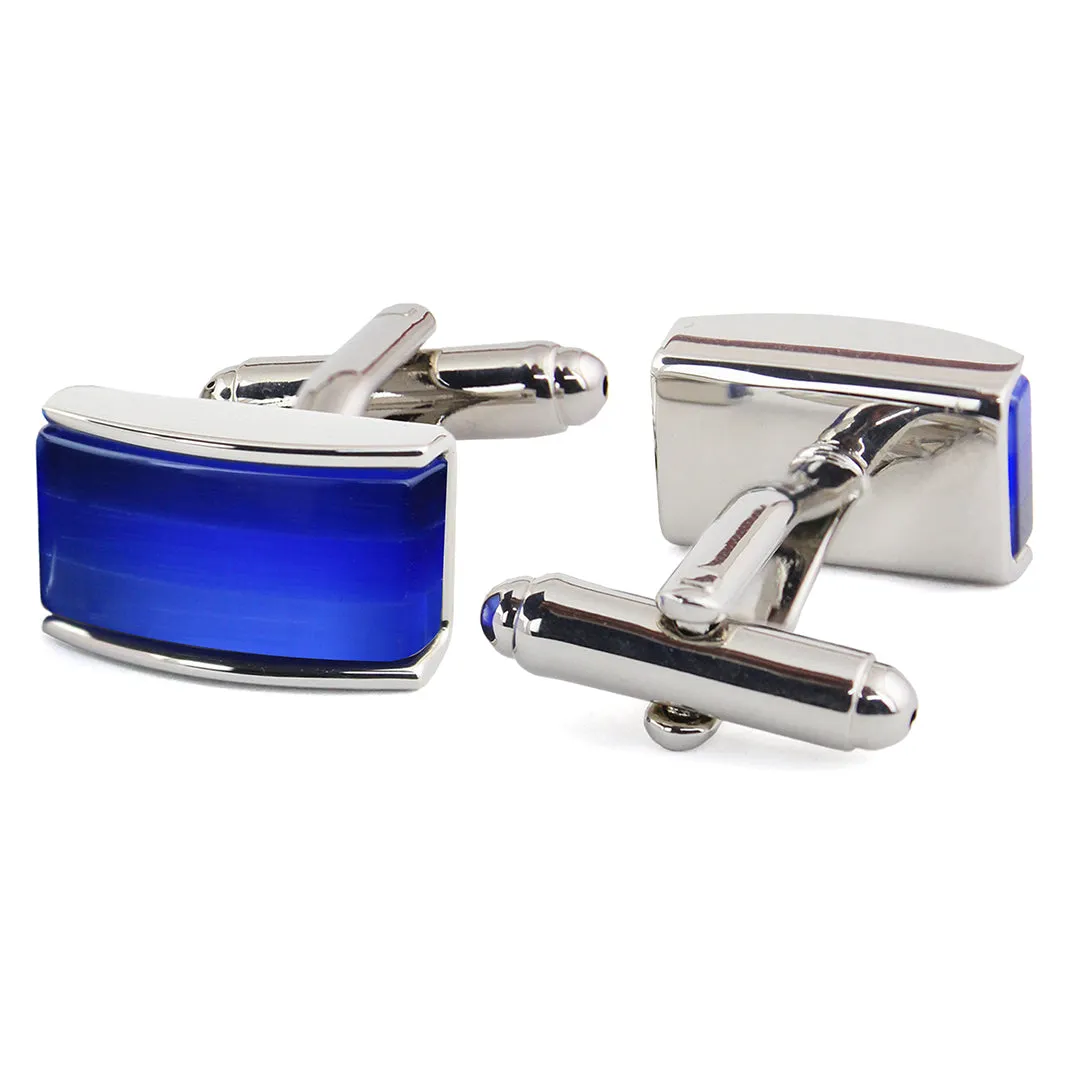 Peluche Ombre Blue Cufflinks