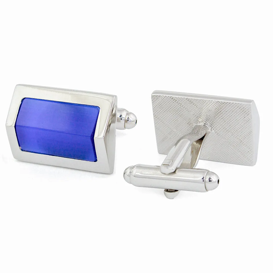 Peluche Regal Prism Blue Cufflinks