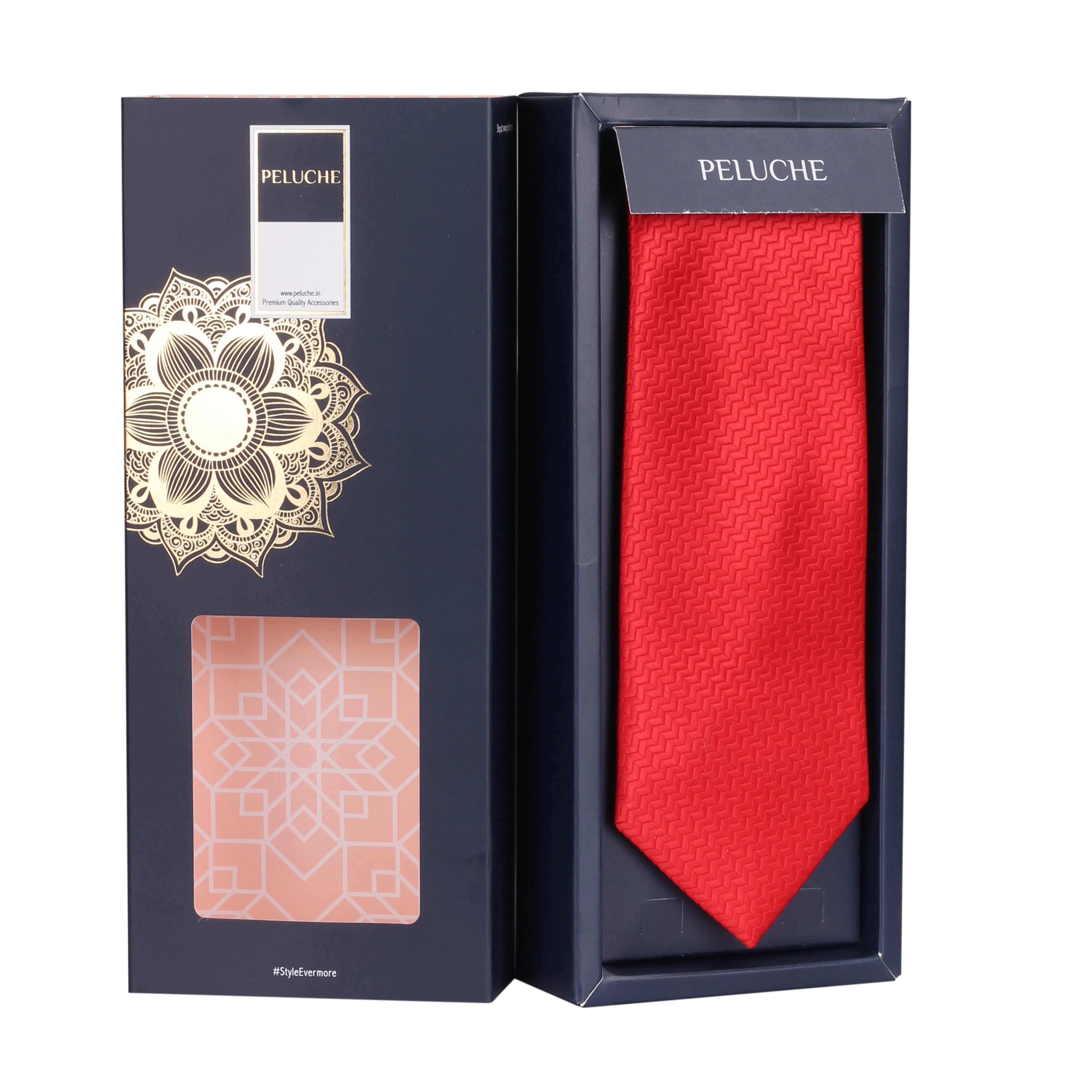 Peluche Splash Microfiber Necktie For Men