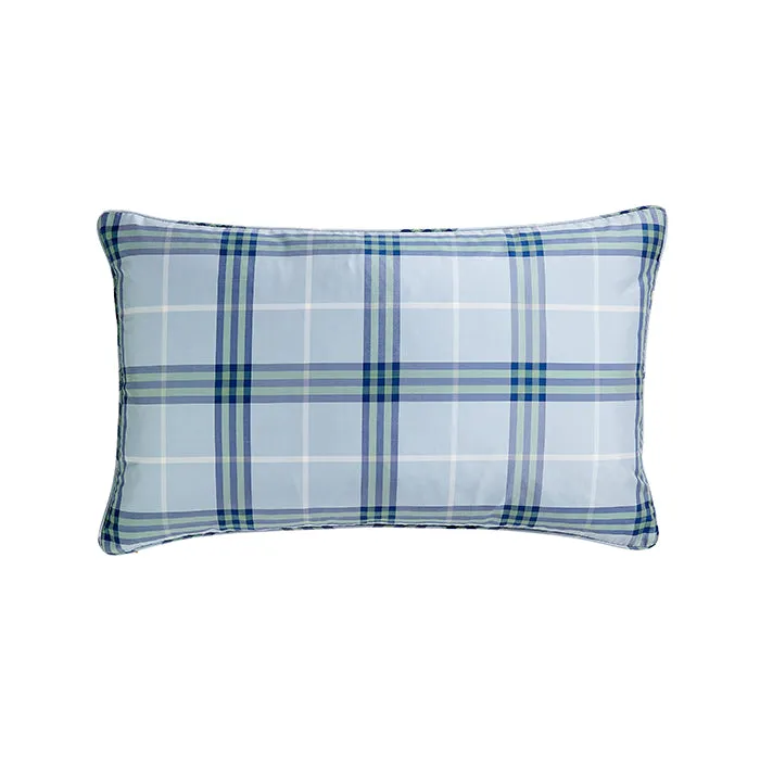 Phillipe Plaid in Silk Pillow