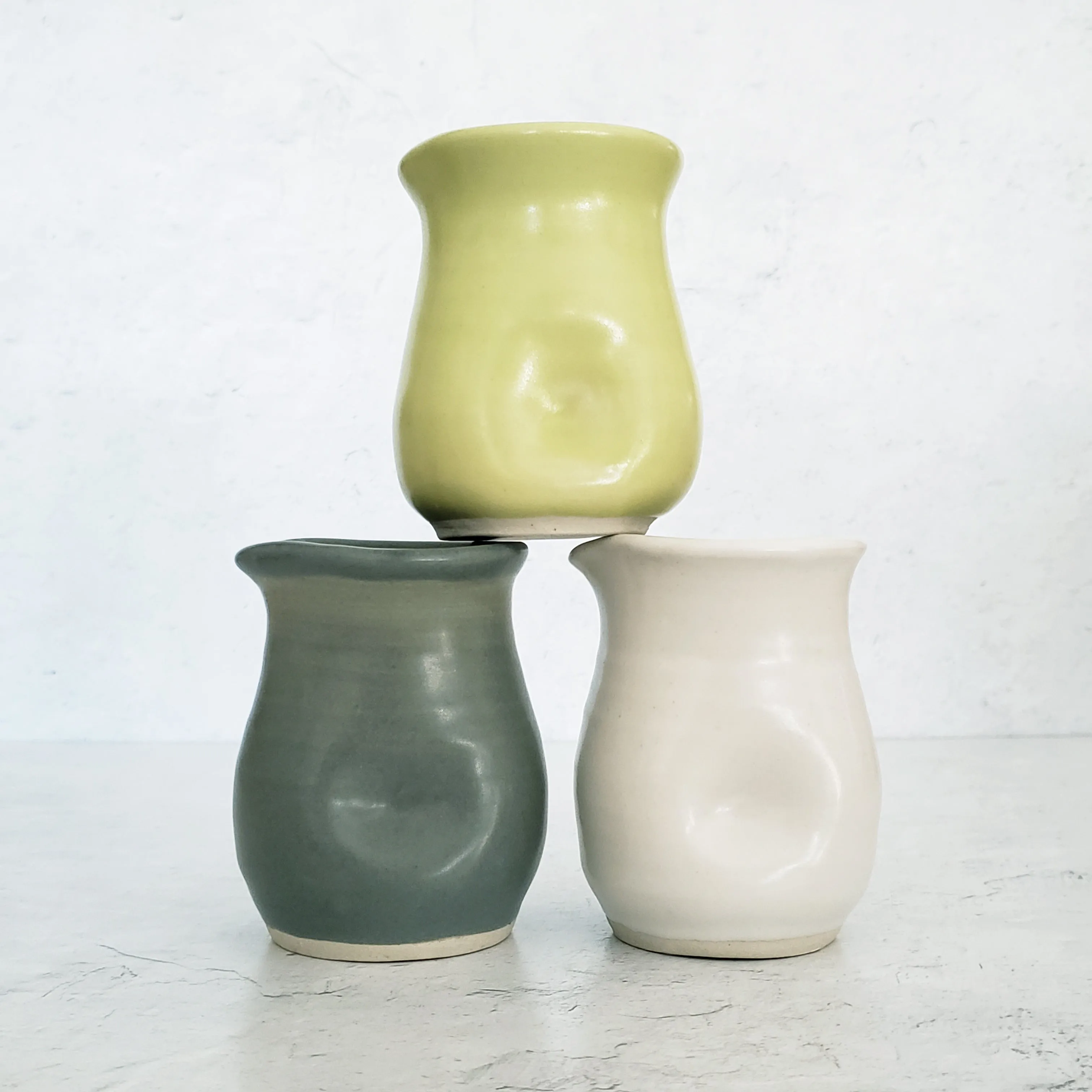 Pinch Pitchers by Jive Pottery