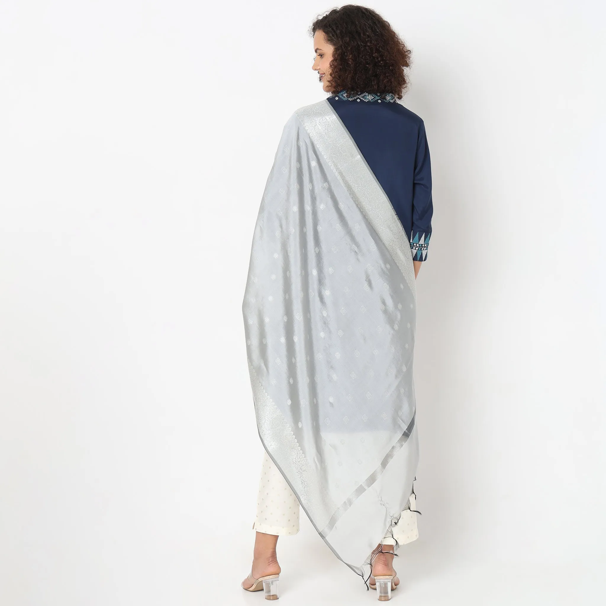Polyester Brocade Dupatta