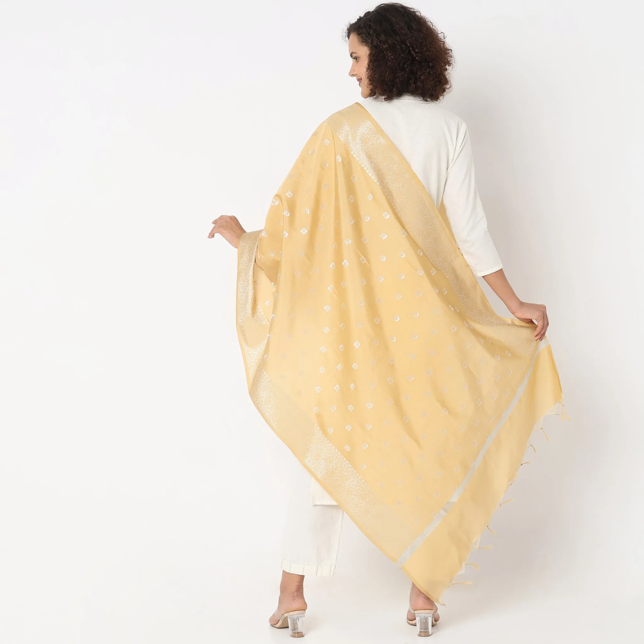 Polyester Brocade Dupatta