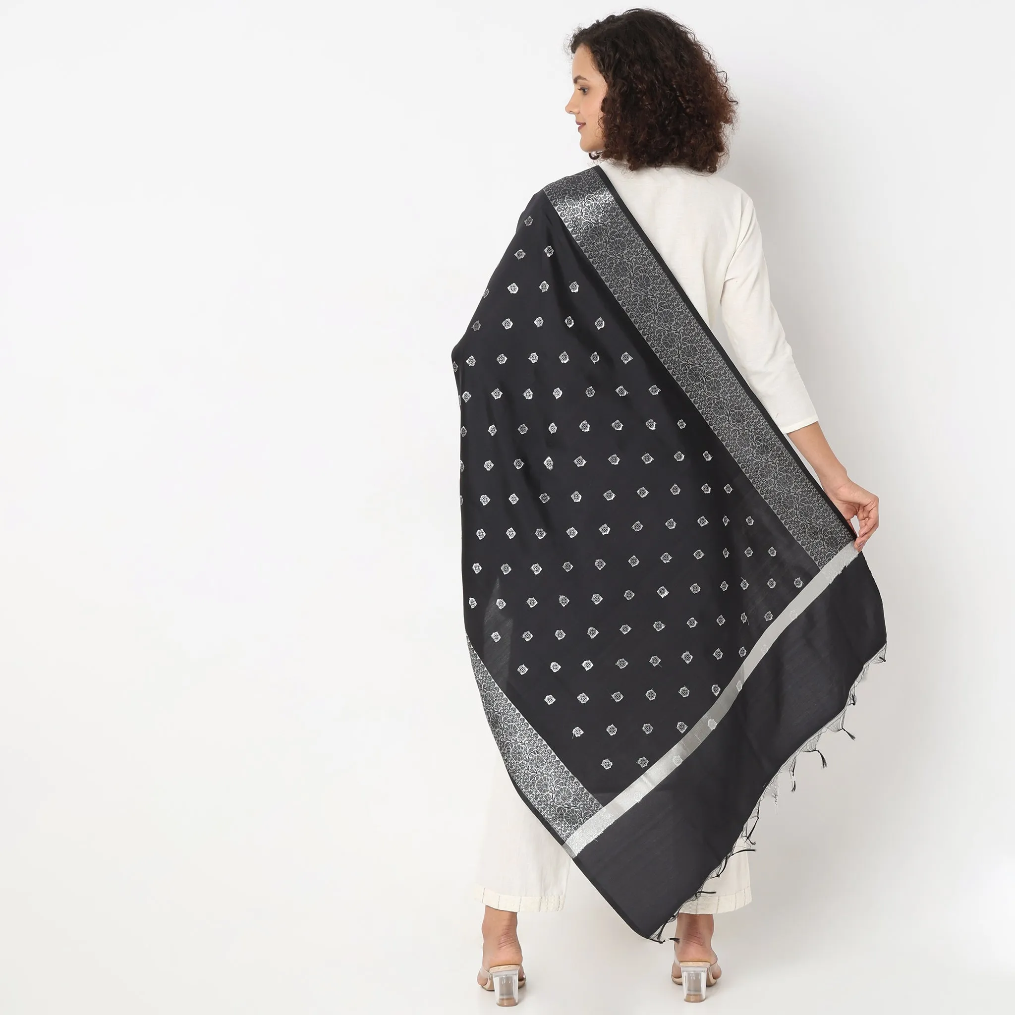 Polyester Brocade Dupatta