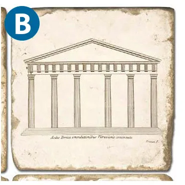 Roman Architecture Coasters