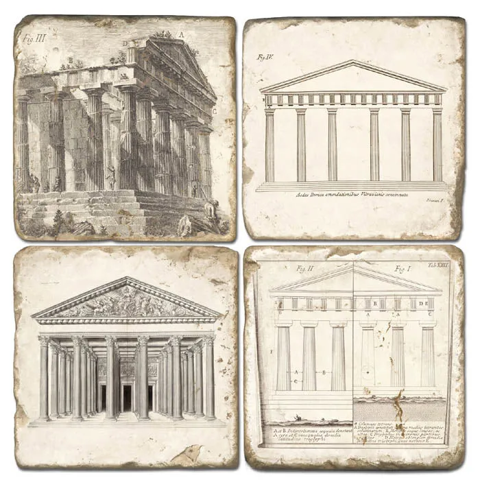 Roman Architecture Coasters