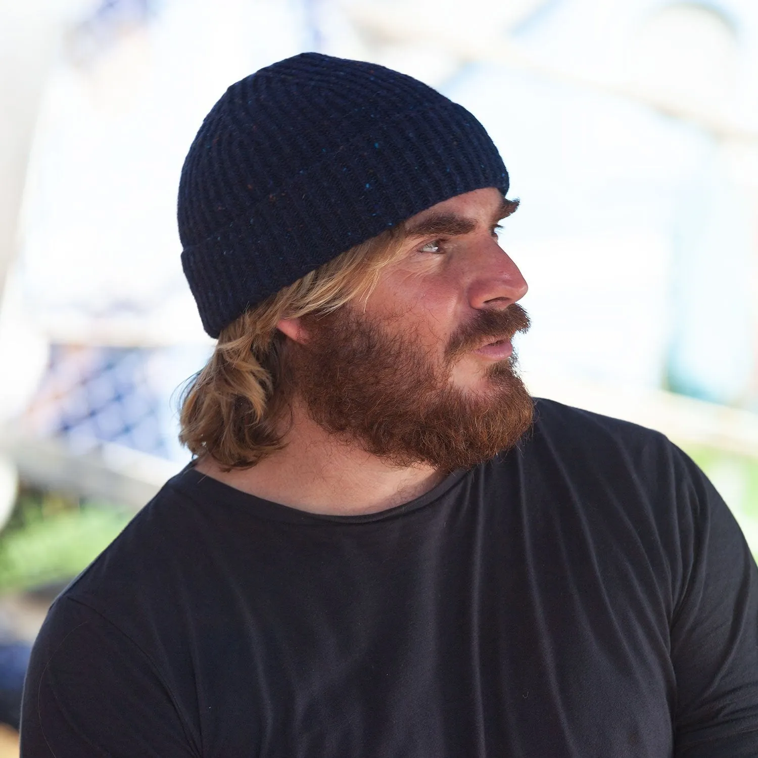 Soft Merino Beanie Mustard