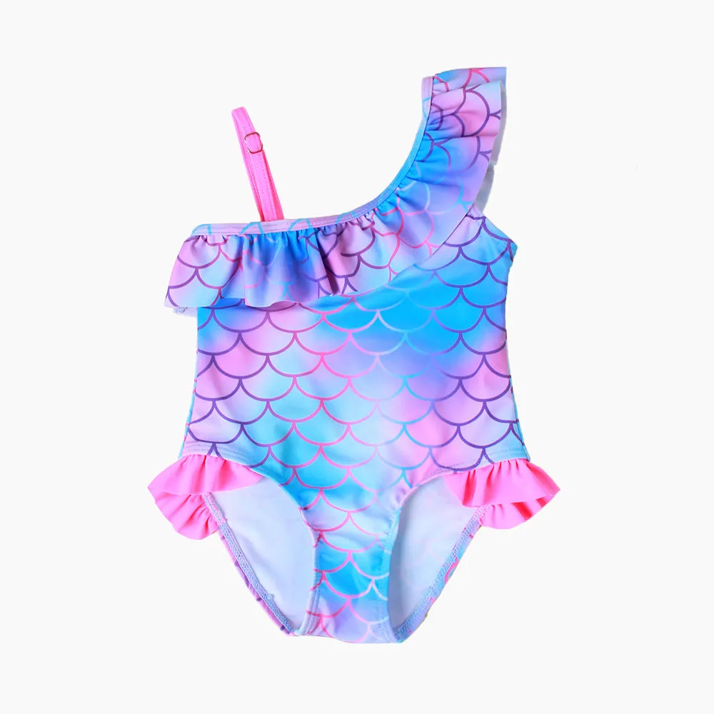 Swimsuit Girl's GradientSummer Children Swimwear