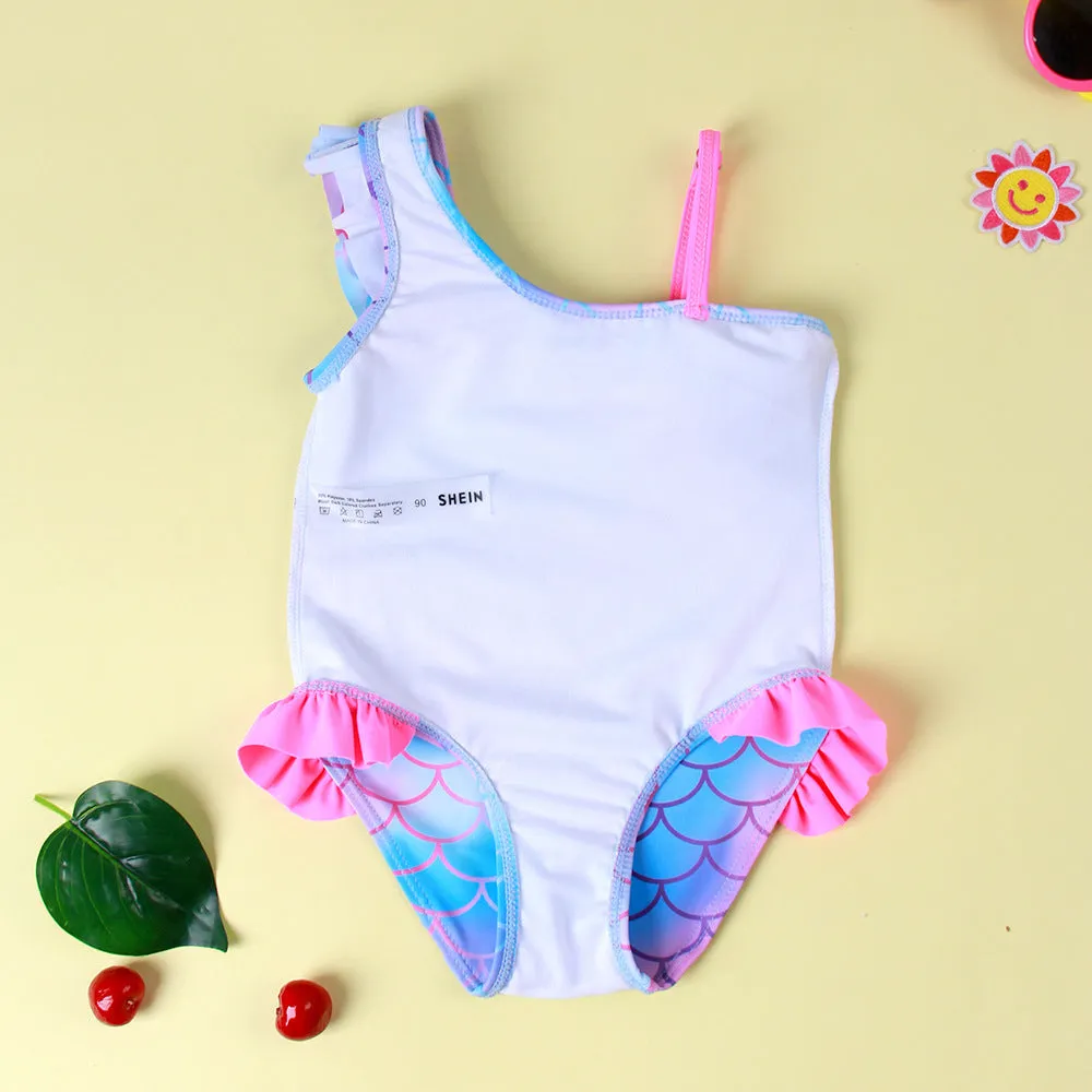 Swimsuit Girl's GradientSummer Children Swimwear