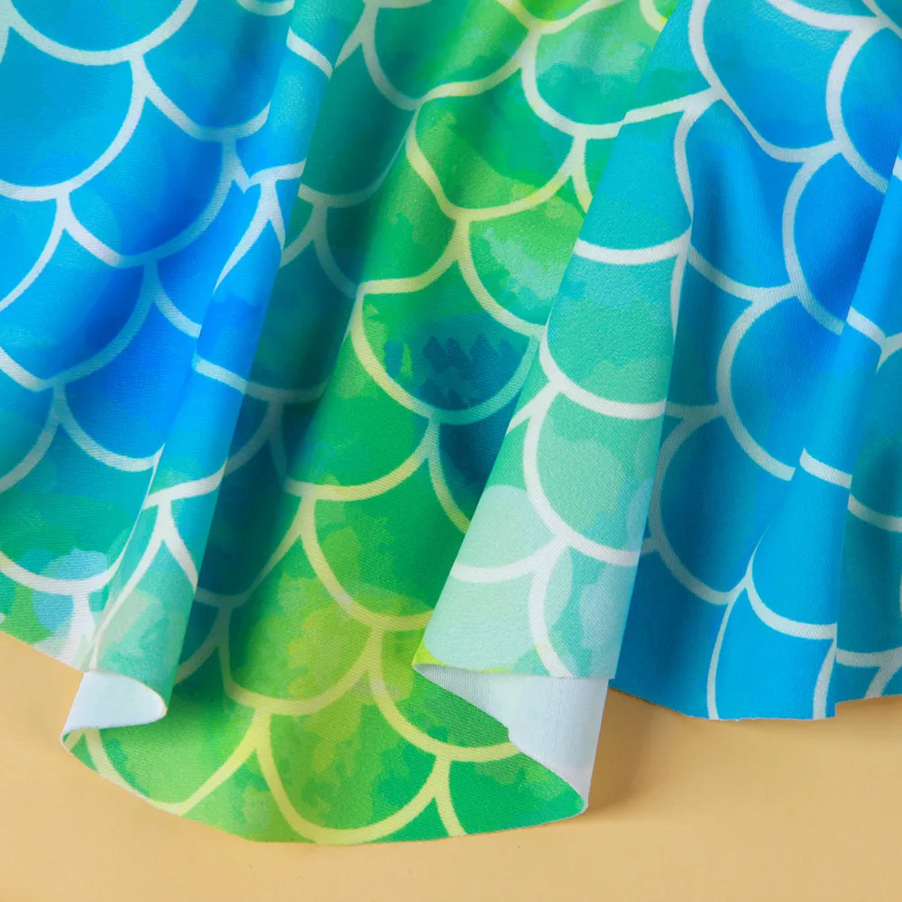 Swimsuit Girl's GradientSummer Children Swimwear