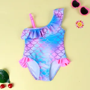 Swimsuit Girl's GradientSummer Children Swimwear