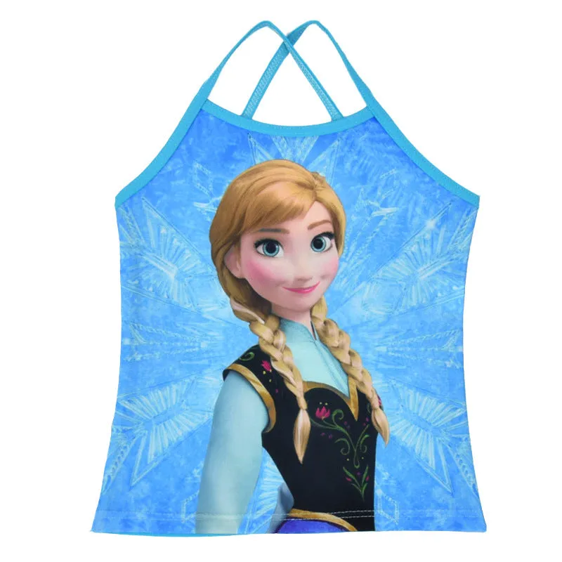 Swimsuit ice and snow princess   frozen girls split Swimwear
