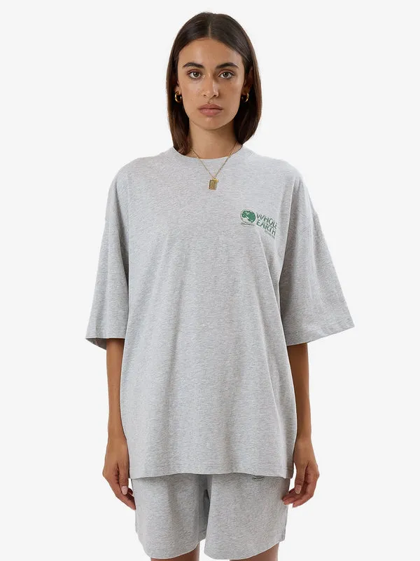 THRILLS Special Offer Oversized Tee - SNOW MARLE